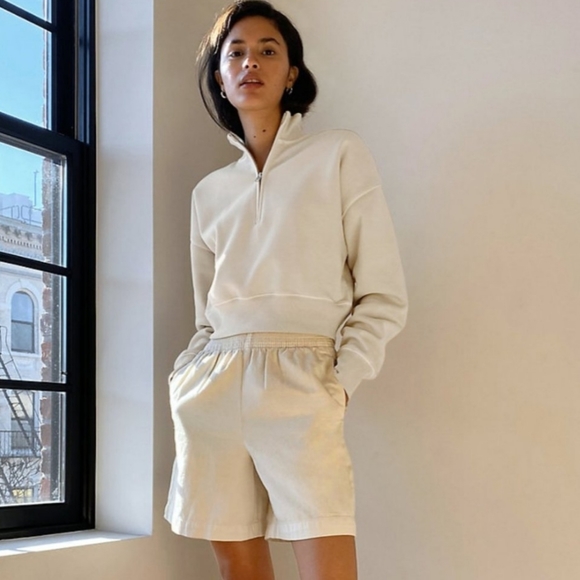 Wilfred free cropped half zip sweatshirt - Picture 4 of 9